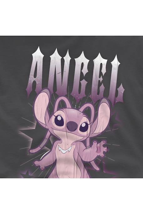 T-shirt coton Angel Stitch Charbon 3 - vertbaudet enfant 