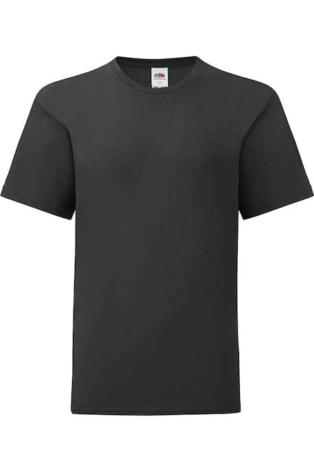 Garçon-T-shirt coton peigné et filé à l'anneau iconic