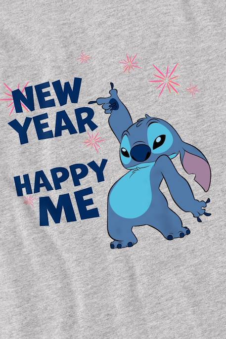 T-shirt coton new year, happy me Gris chiné 3 - vertbaudet enfant 