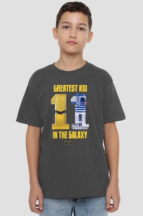 T-shirt motifs c-3po et r2-d2 coton star wars greatest kid Charbon 3 - vertbaudet enfant 