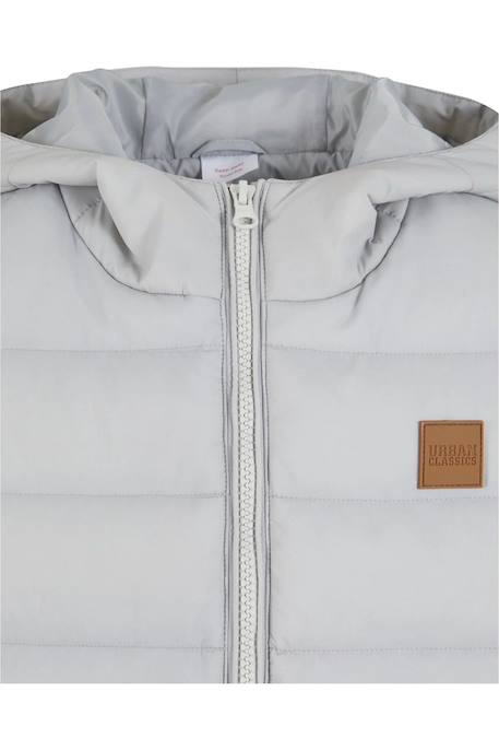 Doudoune garçon avec capuche matelassée Blanc / bleu marine+Bleu+Gris loup+Noir 12 - vertbaudet enfant 