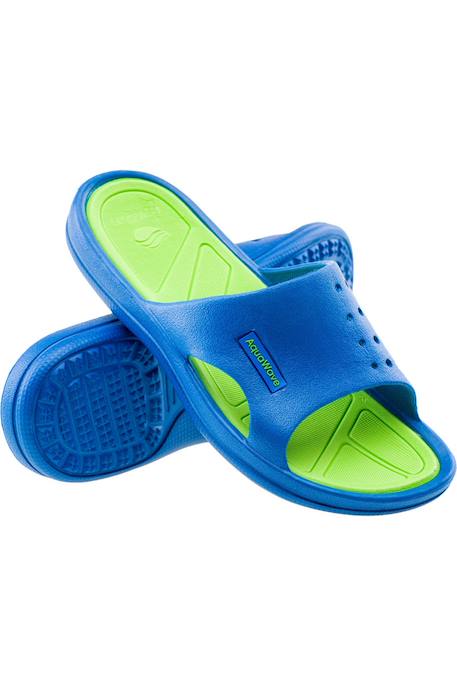 Claquettes  nahin Bleu vif / vert clair 6 - vertbaudet enfant 