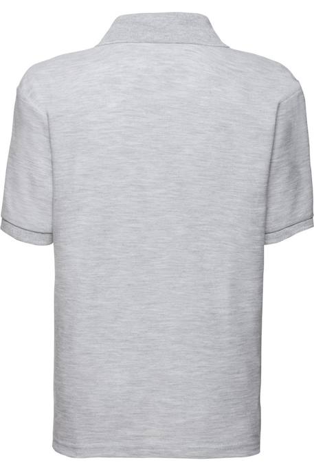 Polo polyester 65/35 Bleu ciel+Bleu marine+Bleu marine sombre+Bleu roi+Bordeaux+Gris chiné+Noir+Rose clair+Rouge+Tournesol+Vert bouteille+Violet 17 - vertbaudet enfant 