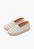 Espadrilles rayures style camping bande élastique Bleu+Écru+Vert 10 - vertbaudet enfant 