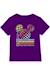 T-shirt coton mickey mouse press start Violet 1 - vertbaudet enfant 