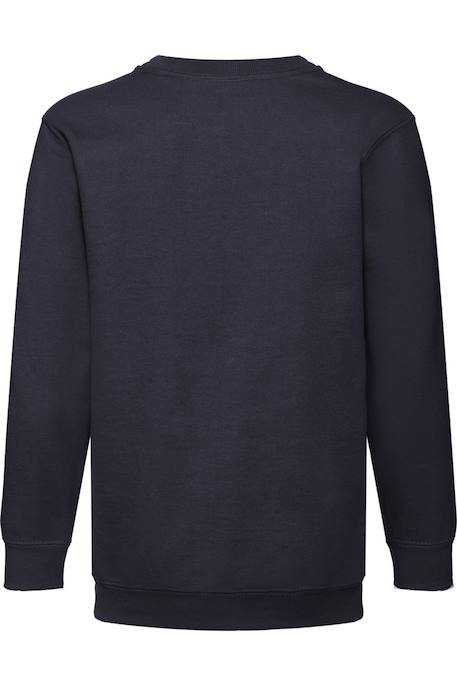 Sweat enfant coton classic Bleu ciel+Bleu marine+Bleu marine sombre+Bleu roi+Noir+Rouge+Tournesol 8 - vertbaudet enfant 