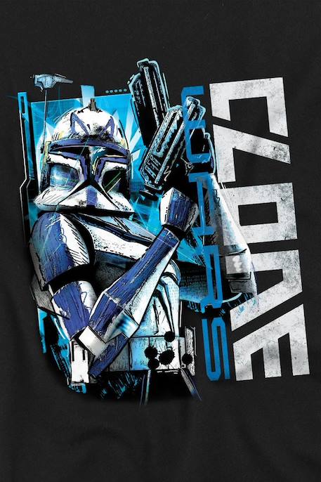 T-shirt motif clone rex coton star wars Noir 3 - vertbaudet enfant 