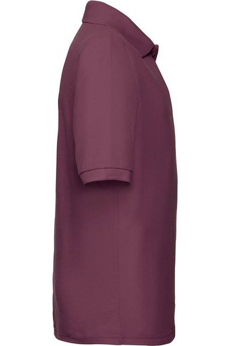 Polo polyester Blanc+Bleu ciel+Bleu marine+Bleu marine sombre+Bleu roi+Bordeaux+Gris chiné+Noir+Rouge+Tournesol+Vert bouteille 18 - vertbaudet enfant 