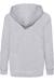 Sweat à capuche coton Blanc+Bleu marine sombre+Bleu roi+Gris chiné+Noir+Rouge 11 - vertbaudet enfant 