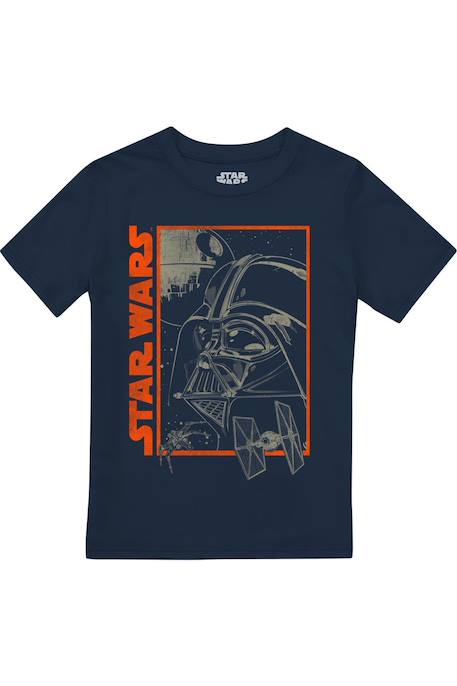 Garçon-T-shirt motif dark vador coton star wars