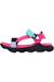 Sandales  mileri Mer de gibraltar / bleu paon / fuchsia pastel 2 - vertbaudet enfant 