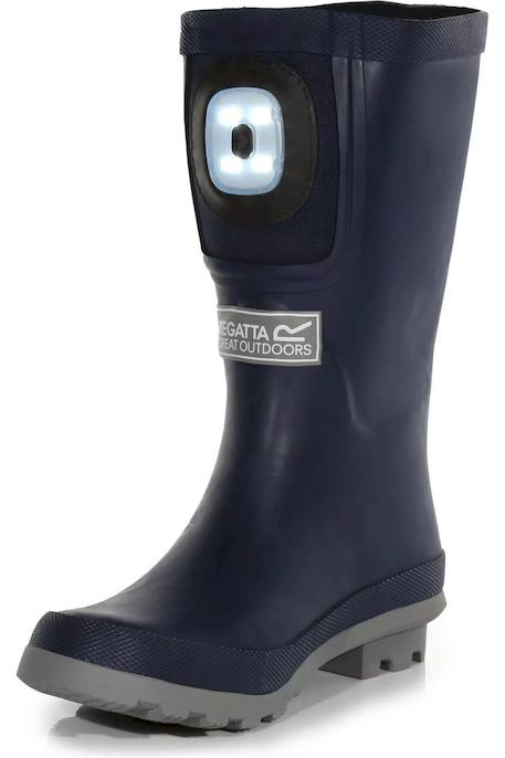 Bottes de pluie enfant fairweather shine brite Bleu marine / gris orage 5 - vertbaudet enfant 