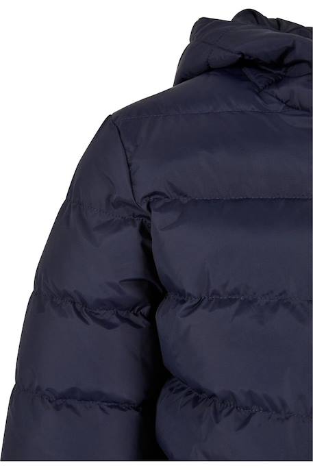 Doudoune garçon avec capuche matelassée Blanc / bleu marine+Bleu+Gris loup+Noir 3 - vertbaudet enfant 