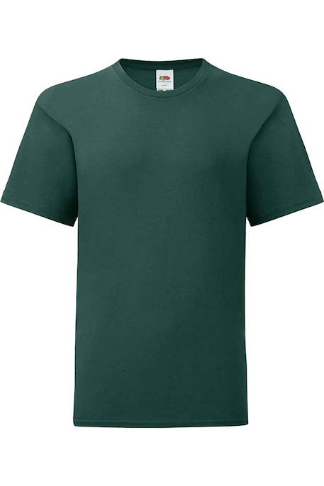 T-shirt coton peigné et filé à l'anneau iconic Azur+Bleu ciel+Bleu marine+Bleu marine sombre+Bleu roi+Graphite clair+Noir+Orange+Rouge+Tournesol+Vert de gris+Vert forêt+Vert kelly+Vert pâle 29 - vertbaudet enfant 