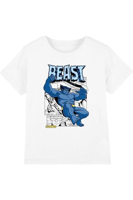 T-shirt coton x-men Blanc 1 - vertbaudet enfant 