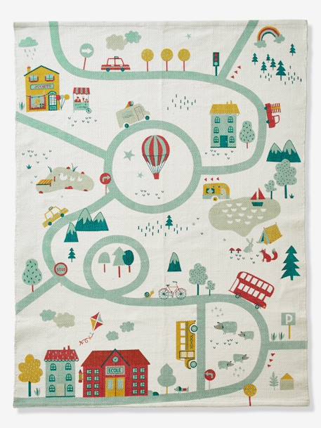 Tapis rectangle circuit Joliville ivoire 5 - vertbaudet enfant 