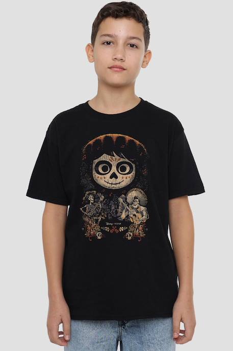 T-shirt coton Noir 4 - vertbaudet enfant 