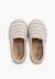 Espadrilles rayures style camping bande élastique Bleu+Écru+Vert 11 - vertbaudet enfant 