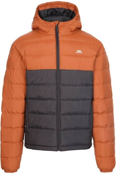 Doudoune polyester oskar Gris foncé 1 - vertbaudet enfant 