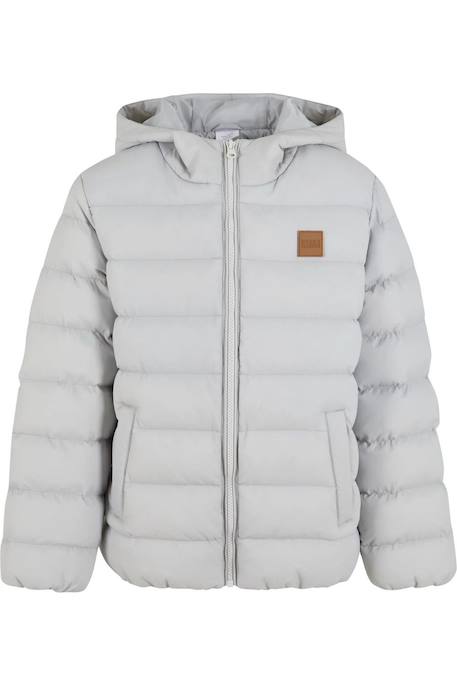 Doudoune garçon avec capuche matelassée Blanc / bleu marine+Bleu+Gris loup+Noir 9 - vertbaudet enfant 