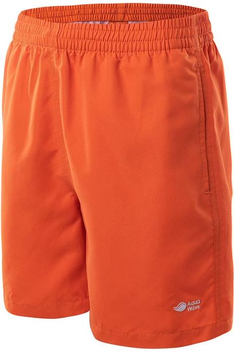 Short de bain  apeli Jaune vif+Océan hawaïen+Orange 9 - vertbaudet enfant 
