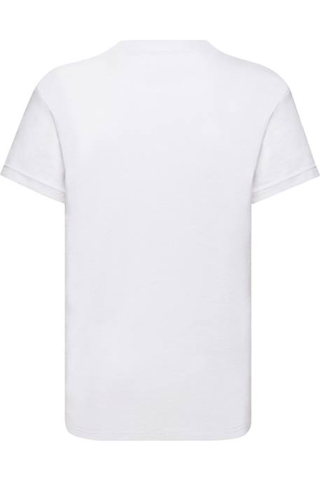 T-shirt coton original Azur+Blanc+Bleu ciel+Bleu marine+Bleu marine sombre+Bleu roi+Bordeaux+Fuchsia+Gris chiné+Jaune+Noir+Olive classique+Orange+Rouge+Rouge orangé+Tournesol+Vert bouteille+Vert clair+Vert kelly+Violet 5 - vertbaudet enfant 