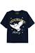 T-shirt motif hedwige coton harry potter Bleu marine 1 - vertbaudet enfant 