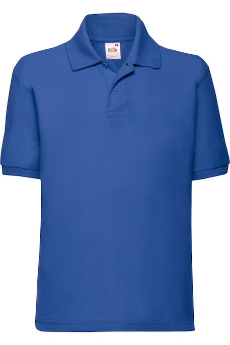 Garçon-Polo polyester 65/35