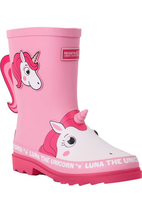 Bottes de pluie mudplay Rose 1 - vertbaudet enfant 