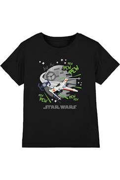 Garçon-T-shirt, polo, sous-pull-T-shirt motif aile-x coton star wars pew pew