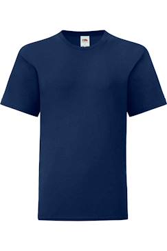 Garçon-T-shirt, polo, sous-pull-T-shirt-T-shirt coton peigné et filé à l'anneau iconic