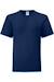 T-shirt coton peigné et filé à l'anneau iconic Azur+Bleu ciel+Bleu marine+Bleu marine sombre+Bleu roi+Graphite clair+Noir+Orange+Rouge+Tournesol+Vert de gris+Vert forêt+Vert kelly+Vert pâle 6 - vertbaudet enfant 
