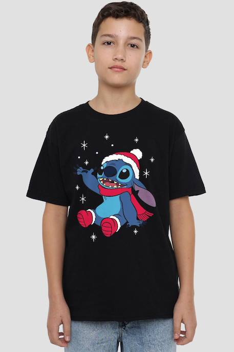 T-shirt coton Noir 3 - vertbaudet enfant 
