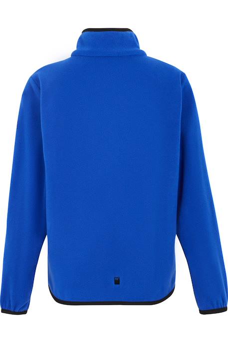 Veste polaire frankie Bleu olympien+Gris orage+Vert néphrite 2 - vertbaudet enfant 