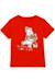T-shirt coton Noel winnie l'ourson Rouge 1 - vertbaudet enfant 