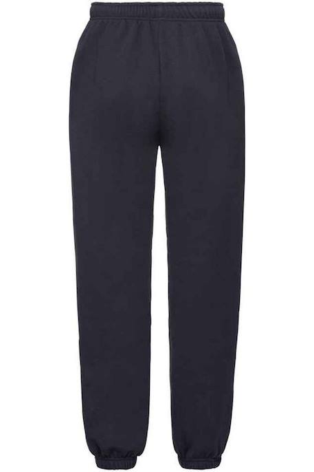 Pantalon de jogging en coton peigné qualité supérieure premium Bleu marine sombre+Noir 2 - vertbaudet enfant 