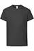 T-shirt coton original Azur+Bleu ciel+Bleu marine+Bleu marine sombre+Bleu roi+Jaune+Noir+Olive classique+Orange+Rouge+Rouge orangé+Tournesol+Vert bouteille+Vert citron+Vert kelly+Violet 19 - vertbaudet enfant 