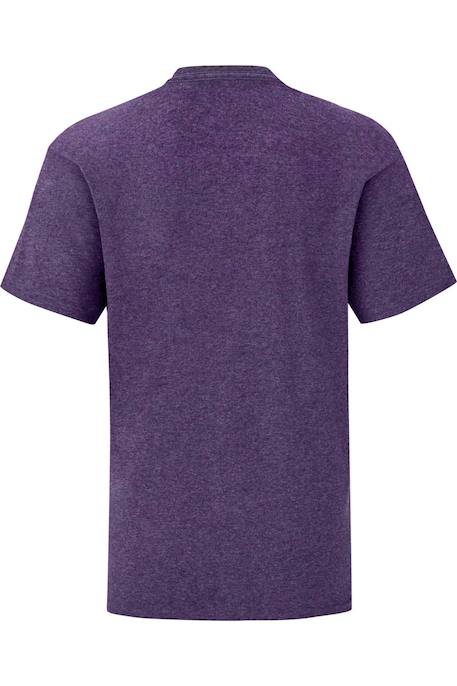 T-shirt coton iconic Gris chiné+Violet chiné 5 - vertbaudet enfant 