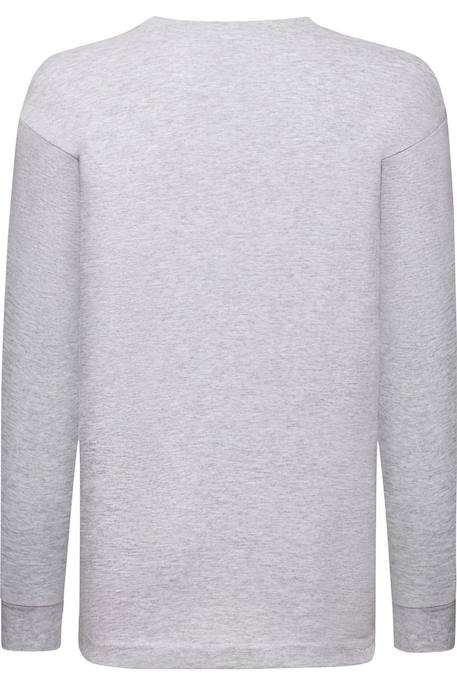 T-shirt coton valueweight Gris 2 - vertbaudet enfant 