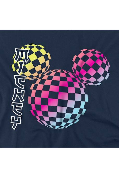 T-shirt coton mickey mouse Bleu marine 3 - vertbaudet enfant 