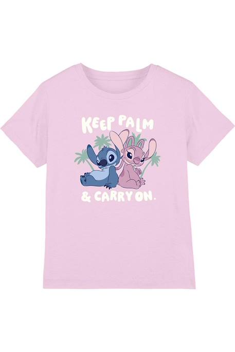 Fille-T-shirt coton keep palm