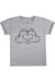 T-shirt style mickey mouse coton disney love hands Gris chiné 1 - vertbaudet enfant 