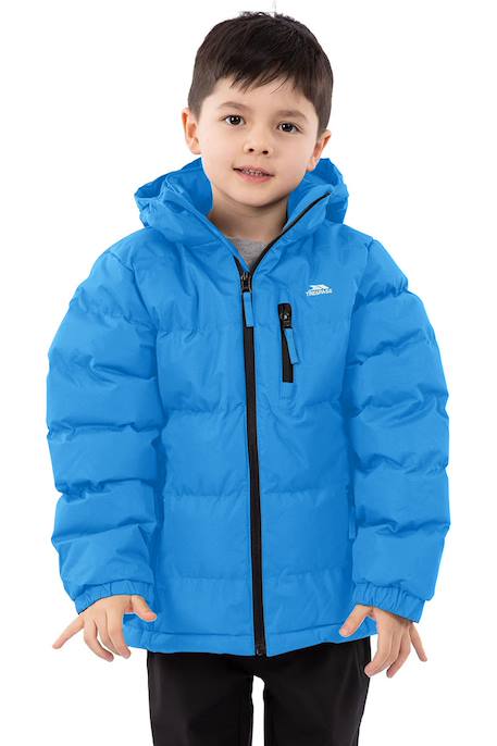 Doudoune polyester tuff Bleu clair+Gris foncé+Noir 4 - vertbaudet enfant 