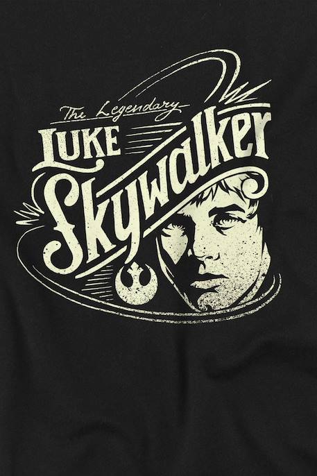 T-shirt garçon coton - Star Wars skywalker war hero Noir 3 - vertbaudet enfant 