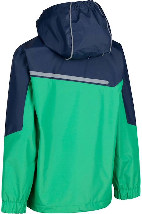 Veste imperméable  pvc coating submerged Bleu marine / jaune+Vert / bleu marine 4 - vertbaudet enfant 