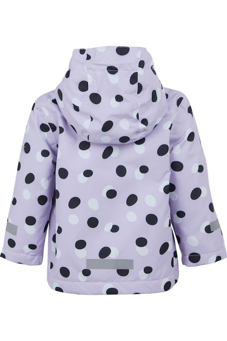 Veste imperméable  shyla the leopard Lilas pâle 2 - vertbaudet enfant 