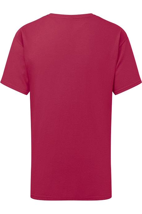 T-shirt en coton peigné de qualité supérieure Bleu+Bleu roi+Canneberge+Noir+Rouge+Vert 8 - vertbaudet enfant 
