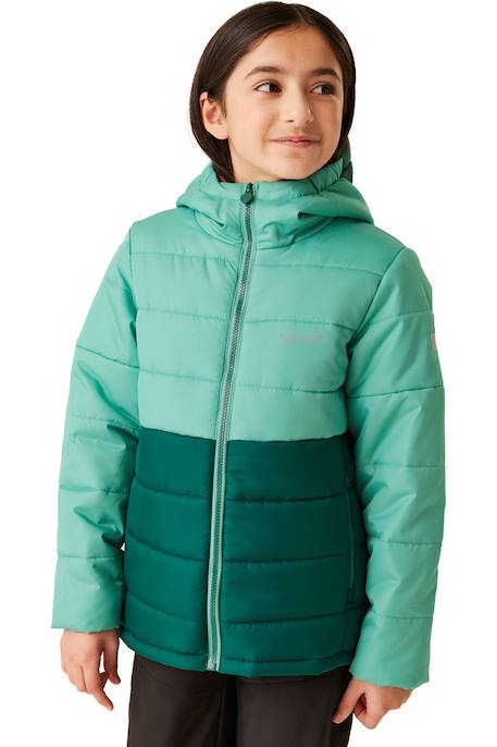 Veste isolante lofthouse  viii Bleu de gris / bleu ciel+Vieux vert / forêt tropicale 7 - vertbaudet enfant 