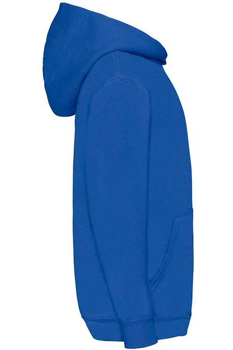 Sweat à capuche enfant coton classic Bleu marine+Bleu marine sombre+Bleu roi+Noir+Rose clair+Rouge 9 - vertbaudet enfant 