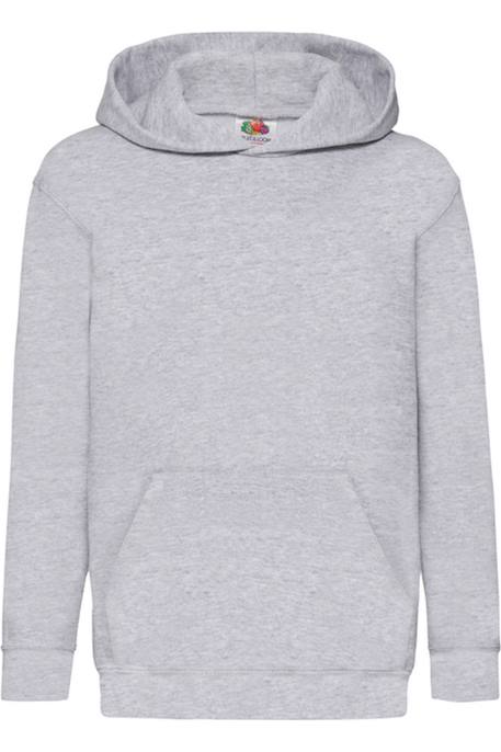 Sweat à capuche coton Blanc+Bleu marine sombre+Bleu roi+Gris chiné+Noir+Rouge 10 - vertbaudet enfant 